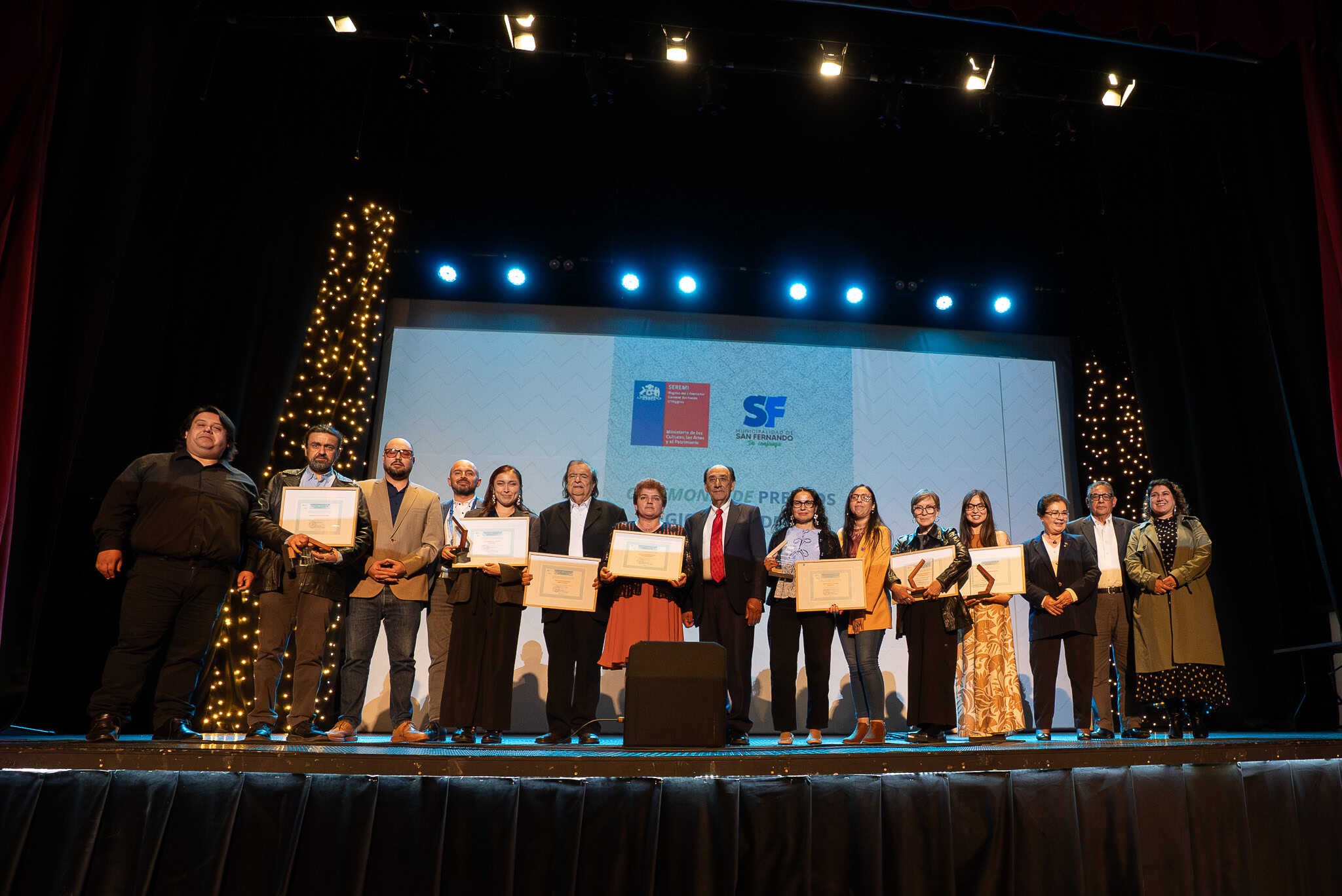 Arte con identidad: siete creadores de O’Higgins reciben reconocimiento regional en emotiva ceremonia